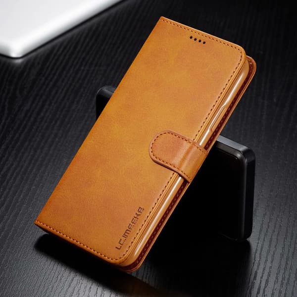 [LCS]Galaxy A8 2018 Fodral SM-A530F,? Läder Flip Plånboksfodral med 3