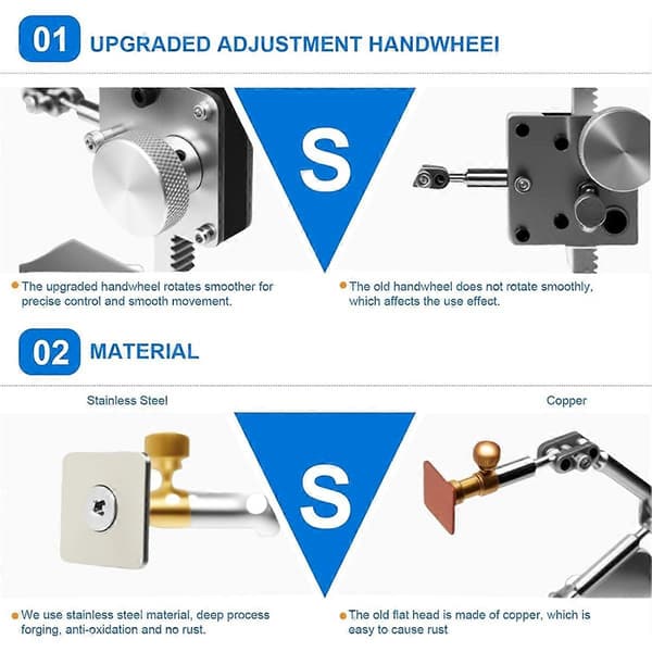 Stop Motion Armatur Kits, Stop Motion Animationsrigging og Vinder, med 5 Forbindere til Animatorer, Time-Lapse, (26CM) Silver