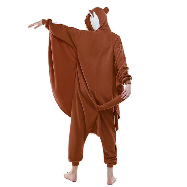 Reedca Totoro Aikuisten Onesie Halloween Cosplay Asut Anime Pyjamat Yhteensopiva Naisten Ja Tyttöjen Kanssa, napitus Momonga M