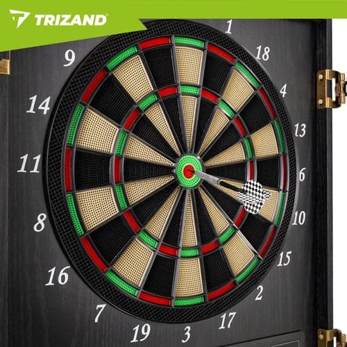 [LCS] Electronic dartboard 45 cm with sound/light, multiple games, battery/adapter 1000