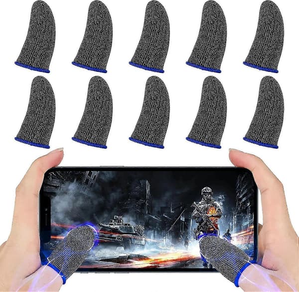 [LCS] Fingersleeve-set för spel Mobilspelskontroll Tumärmar