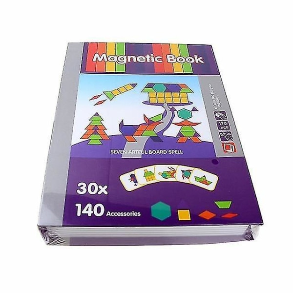 Magnetic Book Brain Training Game Spell Puzzle Pedagogiska leksaker