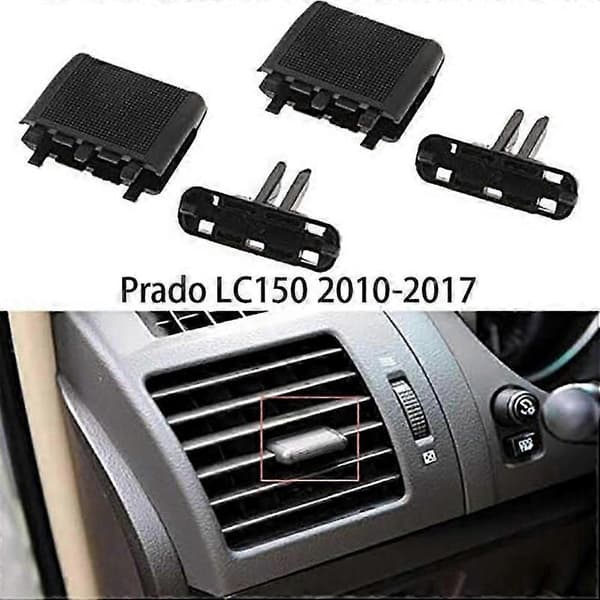 2 stk. A/C luftventilutløpsklips for Prado LC150 2010-2017