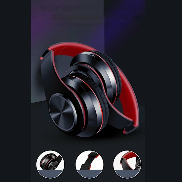 Bluetooth-kuulokkeet Red Black