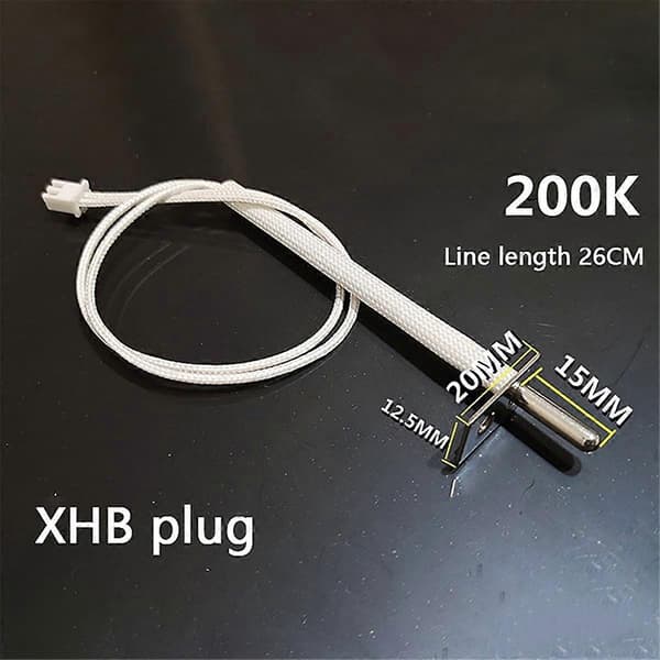 [LCS]Temperatursensorprobe 200K Termostat NTC Temperatursensor As Shown