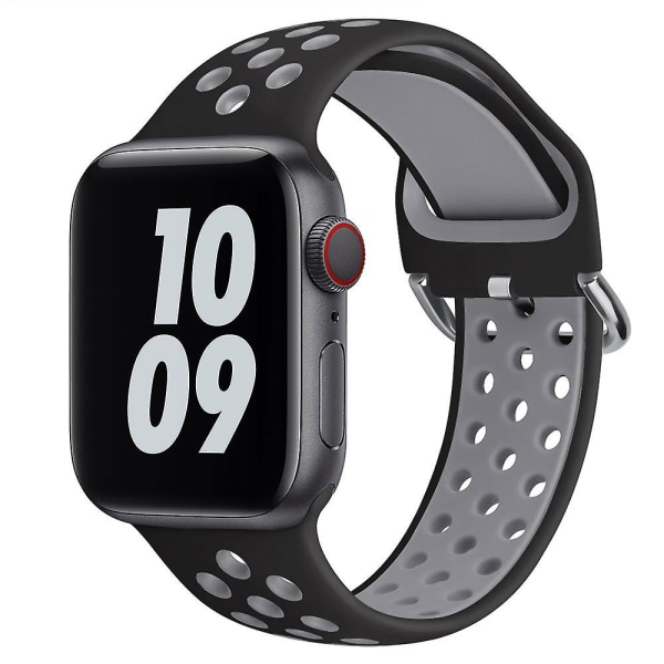 Silikon Sportsreim for Apple Watch Series 7 6 5 4 3 2 1 Se 38/40/42/44mm 4 38-40mm