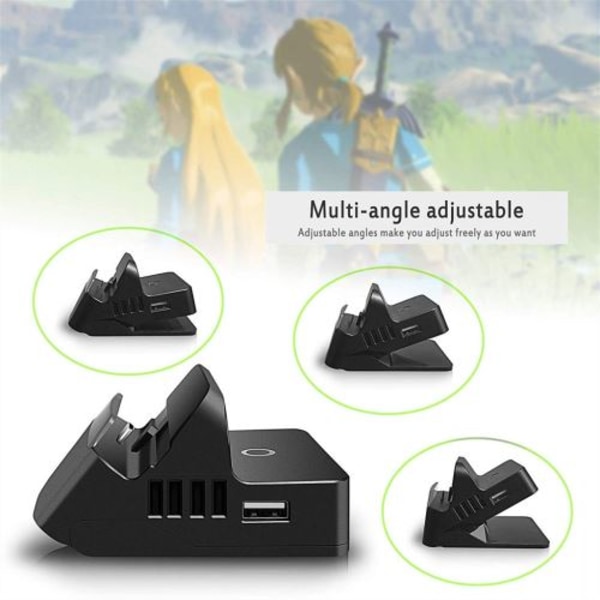 2019 för Ns Switch / Switch Hdmi Video Lite Laddningsdocka
