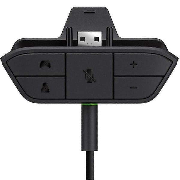 Stereo Headset Adapter til Xbox One og Xbox Series X S Controller - til Xbox One og Xbox Series X Black