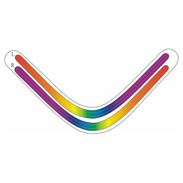 För ps5 host light bar rainbow gradient klistermärke självhäftande dekaler led lightbar för playstation 5 speltillbehör Purple red