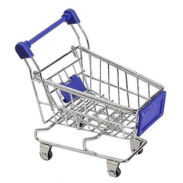 Skrivbordsdekoration/leksak Mini Shoppingvagn Red