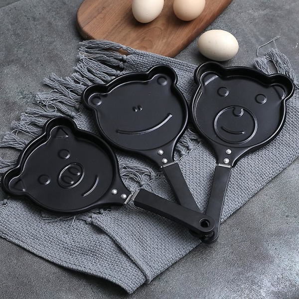 Pannkaksformar för Barn Pannkakspanna Mini Pannkakor Maker Barn Pannkakspanna Form Non-stick Pannkaka The Plum Blossom