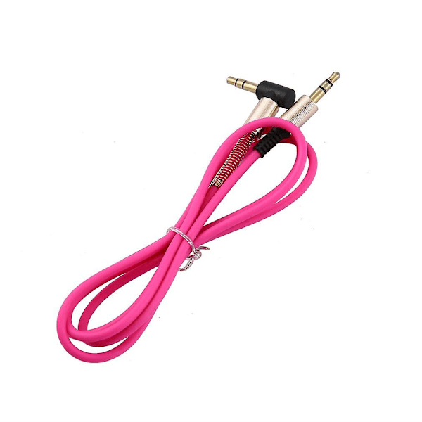 3,5 mm Jack 1m Aux Ljudkabel Kabel Guldplugg Linjesladd Fjäder Hane Till Hane Hdmi För Telefon Bilhögtalare Hörlurar Xd405304