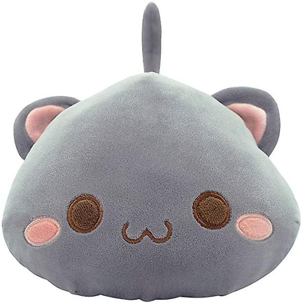 Mjukdjur Kattunge Mjuk Anime Katt Plysch Kudde white 65cm