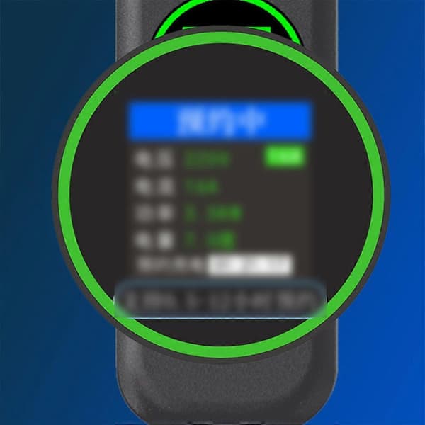 EV-opladerkabel Type 2 til 3-benet stik 5M justerbar bærbar elbiloplader med bæretaske 8A 10A 13A 16A opladning 5M