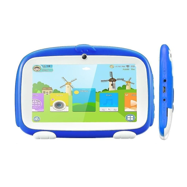 1 Gb Ram 16 Gb Rom USB 7-tums A509.0 surfplatta för barn med kamera och wifi (blått)