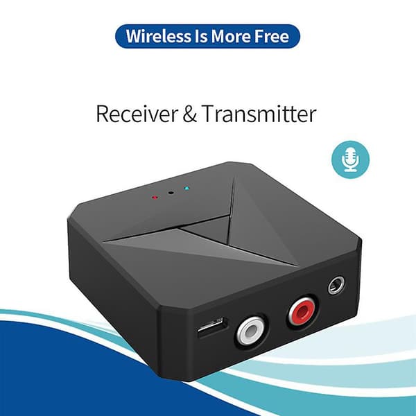[LCS] NFC Bluetooth-kompatibel mottaker sender 2 i 1 USB lydadapter 3.5MM AUX RCA musikkstereo