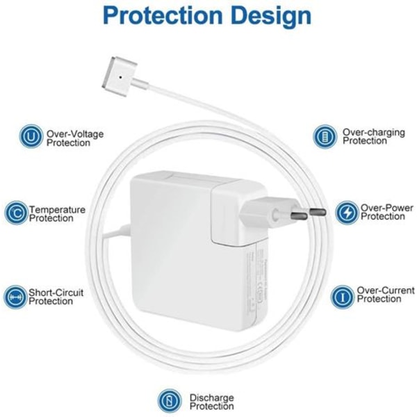 NY POW Macbook Lader 60 Watt T Type Ladekabel Macbook