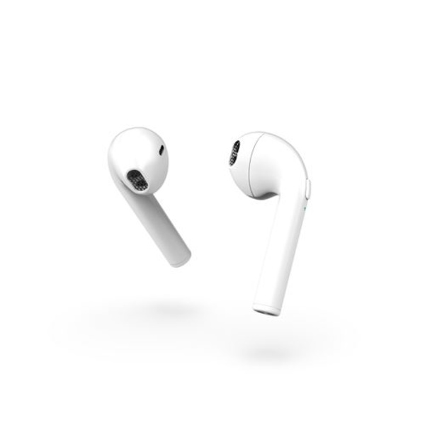 R-MUSIC Trådløse Hodetelefoner med AKKOR 2 Etui (HVIT)