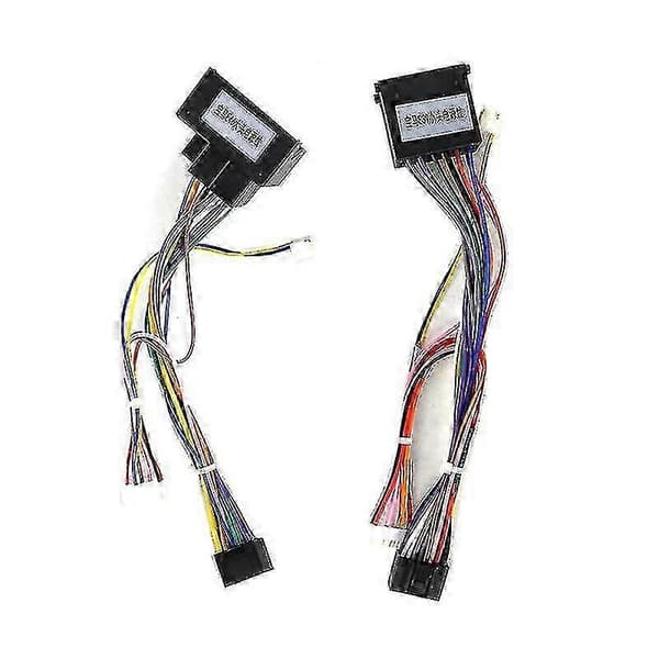 [LCS] Bilkabelnettadapter med Canbus-boksdekoder for BMW E46 E39 E53 X5 M3 Android 16-pins strømkabel hwy