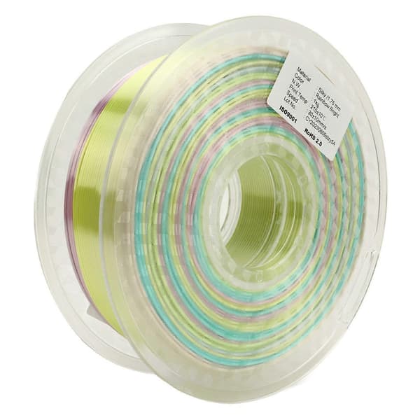 [LCS]silk pla filament regnbue filament 3d printer filament PLA Filament Farve