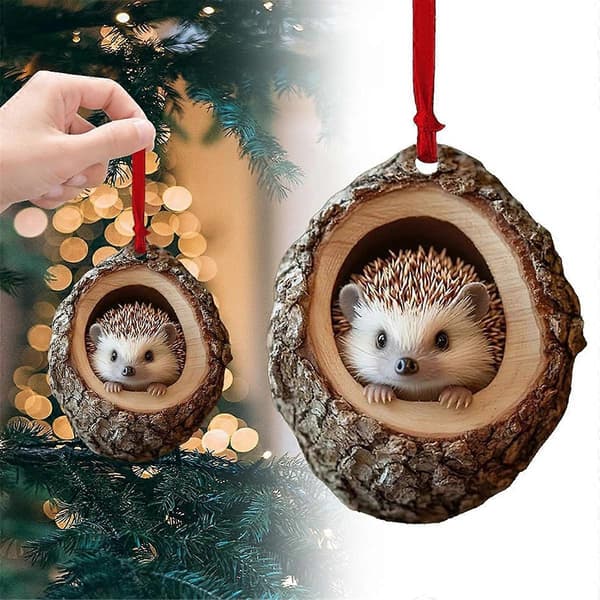 Pindsvin Juletræspynt