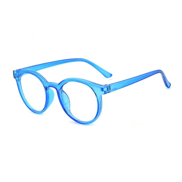 Anti-strålningsglasögon för barn Anti-blått ljus rund ram barnglasögon Blue