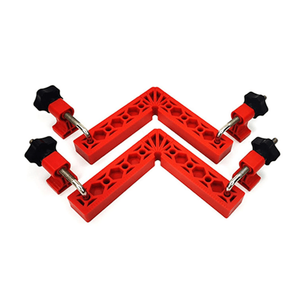 Clamping Squares Plus & Csp Clamps Set 90 Graders Positioneringsvinklar Träbearbetning Snickarverktyg För Red Two