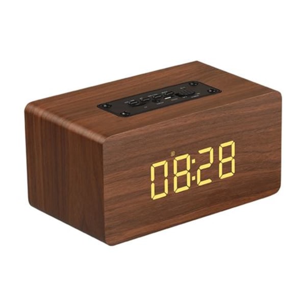 Mini Bluetooth -kaiutin monitoimiherätyskellolla ja radiolla