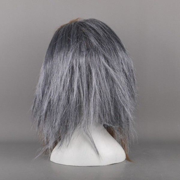 Sw Tillbehör Chewbacca Mask Rörlig Käke Cosplay Chewie Masker Fu Brown