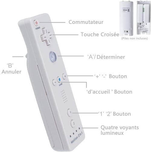 [LCS] 2-i-1 integrert Wiimote Motion Plus-kontroller og Nunchuk