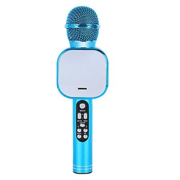 Trådløs mikrofon, intelligent støjreducerende mikrofon og lydintegreret surround sound-mikrofon blue