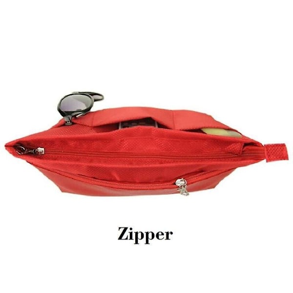 Medium Nylon Organizer Väska Handväska
