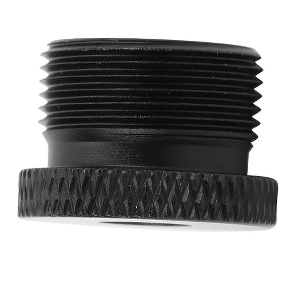 1/4\" til 5/8\" mikrofonstativadapter - hun til han skruegevindkonverter til kameramonitor mikrofonstativ - sort