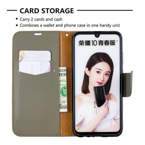 Kompatibelt med Huawei P Smart 2019 etui, pung & etui med stødabsorbering