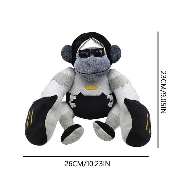 [LCS]Söt Spel Overwatch Winston Gorilla Plysch Barn Gosedjur För Barn Presenter 26cm