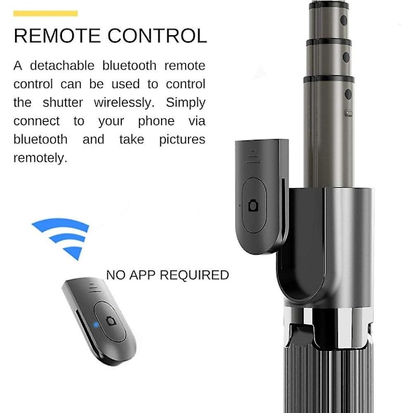 Handhållen Gimbal Stabilisator Mobiltelefon Selfie Stick Hållare Justerbart Ställ För Iphone Xiaomi Redmi Huawei Samsung Android L08 Black