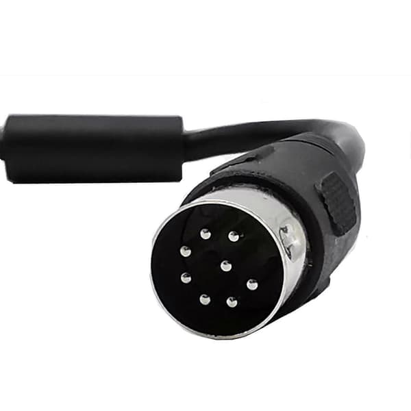 [LCS]Splitter 8-nastainen DIN Y-adapterikaapeli 1 uros 2 naaras äänilaitteille Multicolor