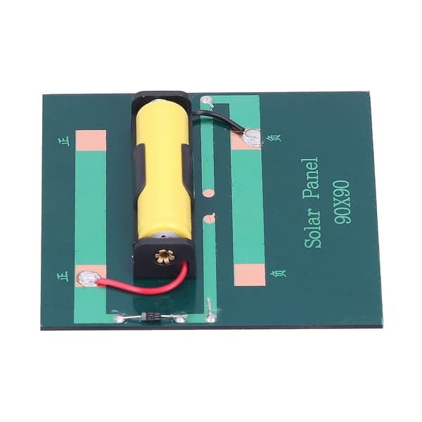 [LCS] Solopladepanel Solpaneloplader Celleopladepanel 1W DC2V til 1.2V AA-batterier Strømforsyning