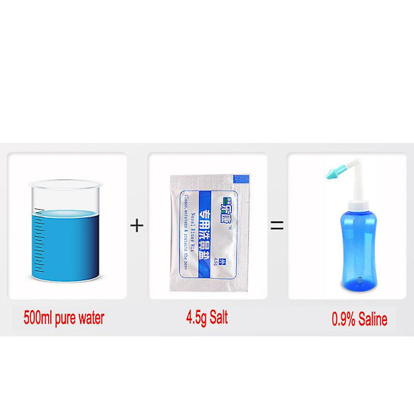 4,5 g * 60 stk. Neserenser Salt Nesevask Salt