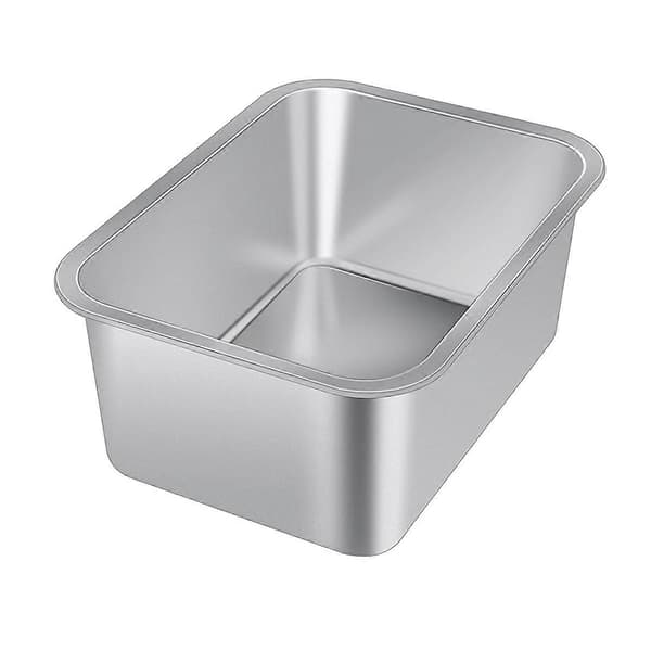 3 Gallon Ekstra Stor Hundevandskål til Store Hunde Silver