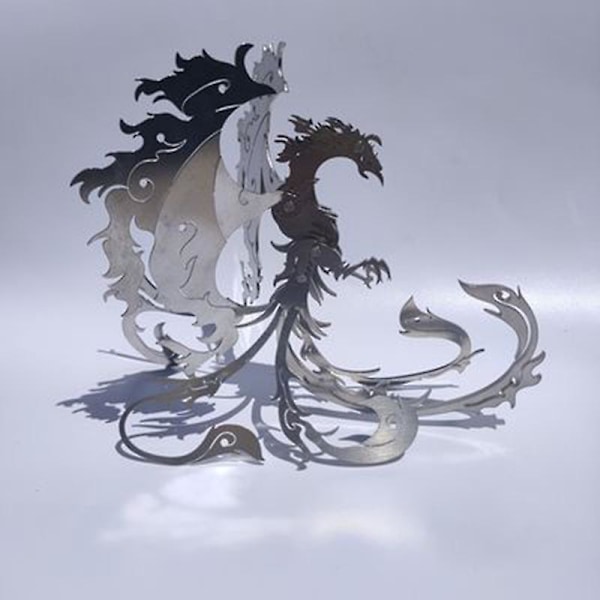 3D Metallpussel DIY Modellbyggsats Monteringsbara Rostfria Stål Ornament För Barn Vuxna S