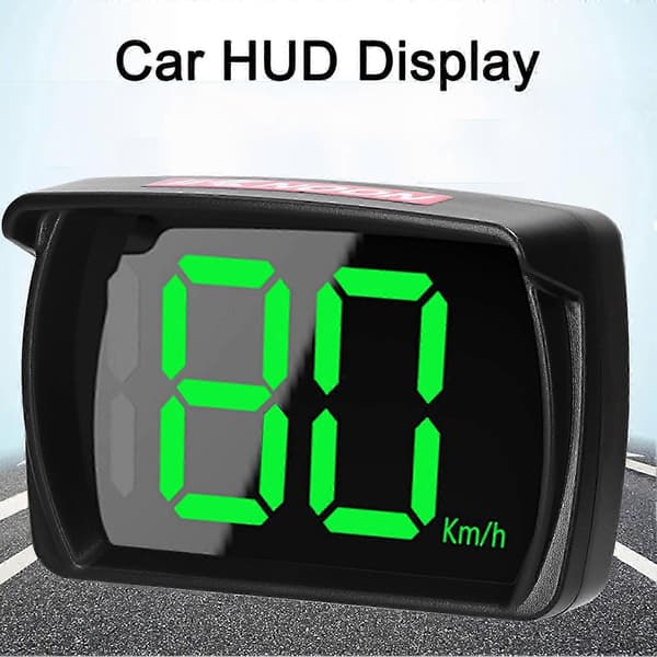 Universal GPS Speedometer HUD med stort LED-display, KMH/MPH, til biler, lastbiler, SUV'er