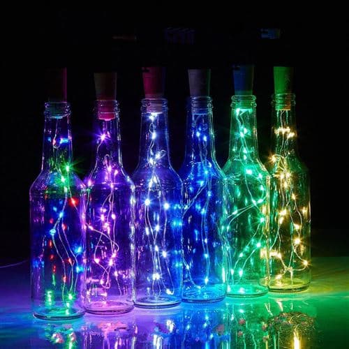 [LCS]10 kappaletta LED-valonauhoja korkin muodossa? , el
