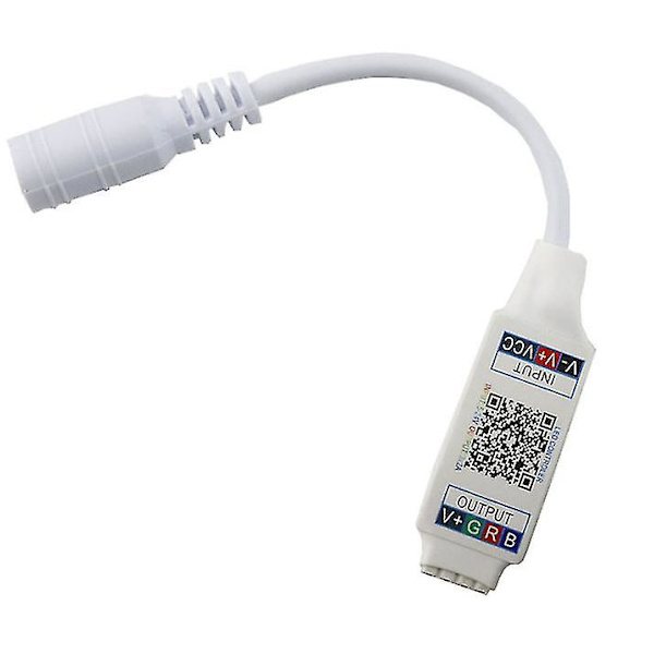 Wifi Mini Rgb Bluetooth Kontroller, DC 5V, 12V, 24V, Mini Musik Bluetooth white