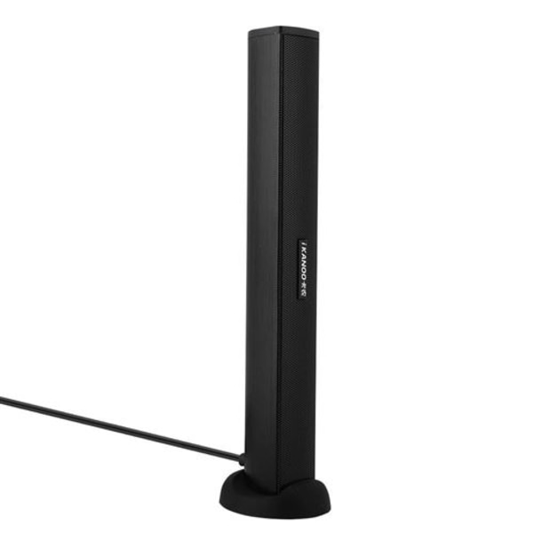 USB högtalare Soundbar Subwoofer-högtalare för PS4 / Laptop / PC (Bl