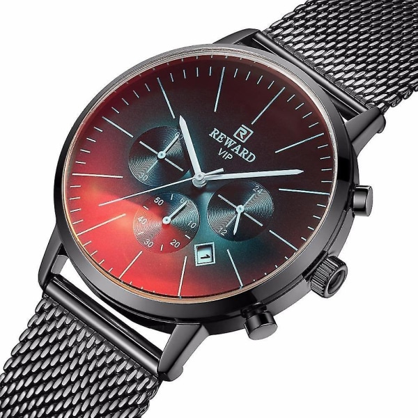 Reward RD82004M Mode Herrklocka Lätt Lyx Vattentät Chrono