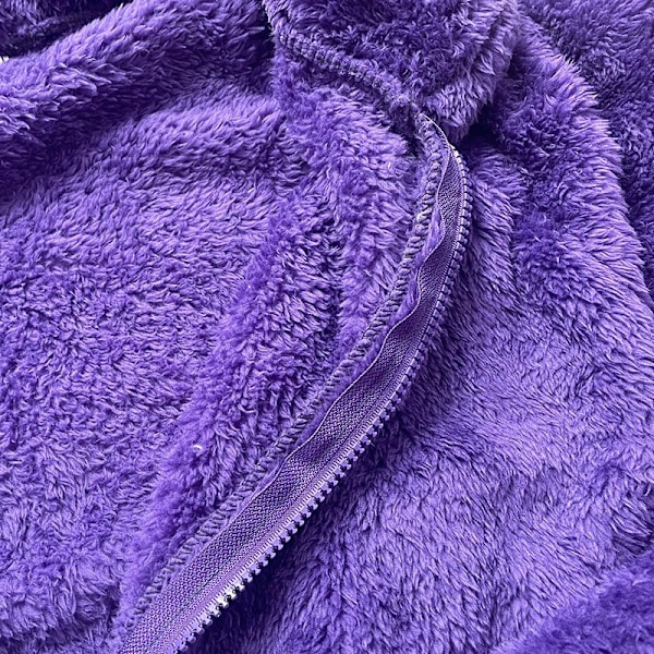 Teletubbies Onesie Pyjamas Barn Förtjockad Korall Fleece Lila 100cm Purple