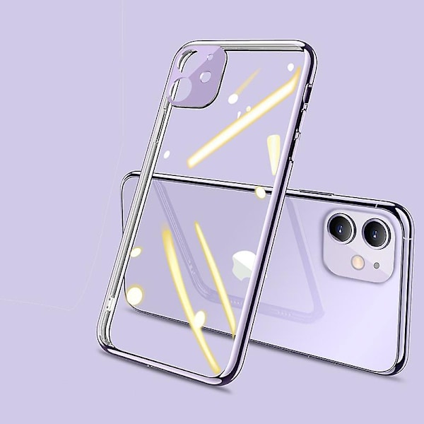 Miracase Flydende Silikone Cover Kompatibelt Med Iphone 11 Pro Max Purple