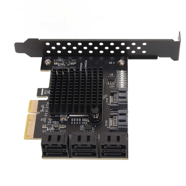 [LCS]SATA-kort 8 portar stöder hot-swap-systemdisk PCIE till SATA 3.0-expansionskort med kort partition för Windows för Linux