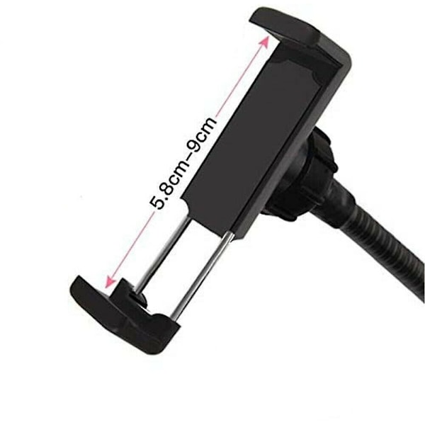 Led Selfie Ring Light Telefonholder Fleksibelt Stativ Lang Arm Kompatibel med Stream Live Lampe